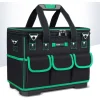 Canvas Heavy Duty Tool Storage Bag Green