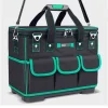 Canvas Heavy Duty Tool Storage Bag Green
