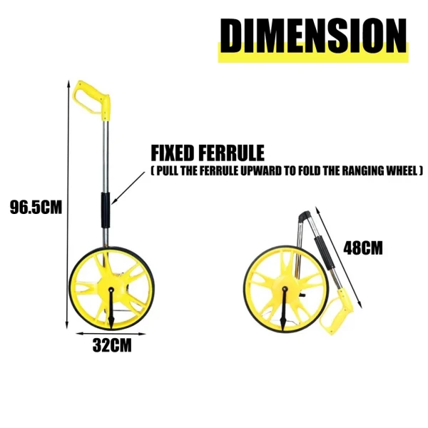 8f4218819ddae3e2b826a29f2ea3816e.webp Folding Distance Measuring Wheel