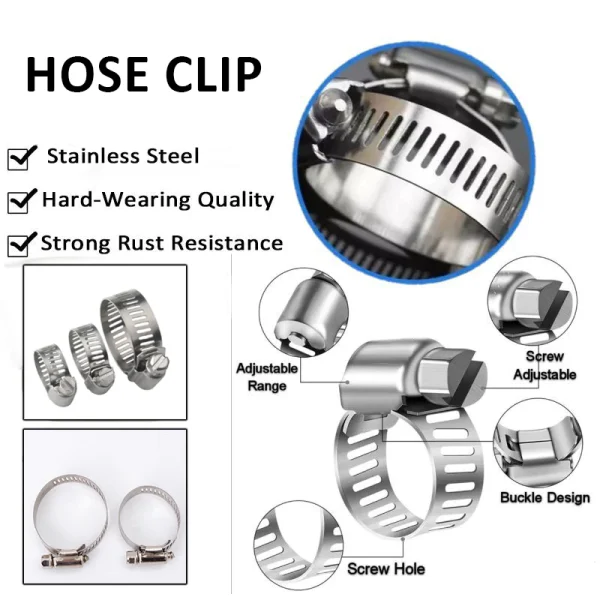 Stainless Steel Hose Clip